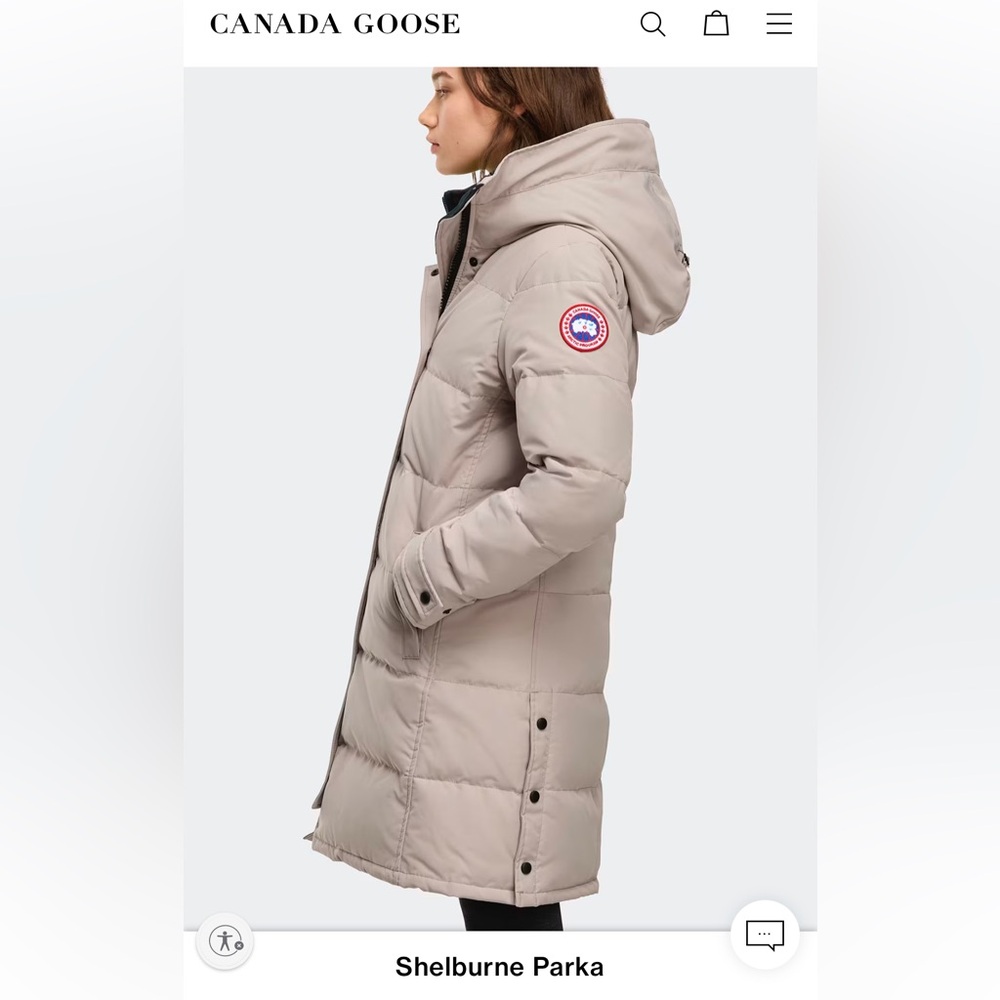 Canada Goose Shelburne Parka - Light Gray